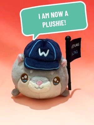 Go Weeyums!  plushie is now available for pre-order!! (link in bio and comments) I cant believe i have gotten this opportunity to finakly make one, it has been an exciting process and I really hope you all like it 🥹💙✨️ #goweeyums#formula1 #f1 #hammy #motorsportwomen 