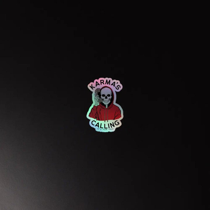 KARMA'S CALLING - Sticker Holo product image (2)