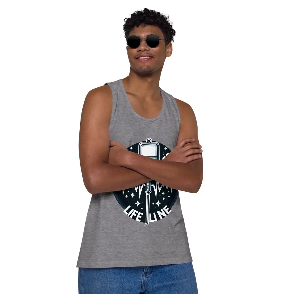 Lifeline EKG Men's Tank Top product image (66)