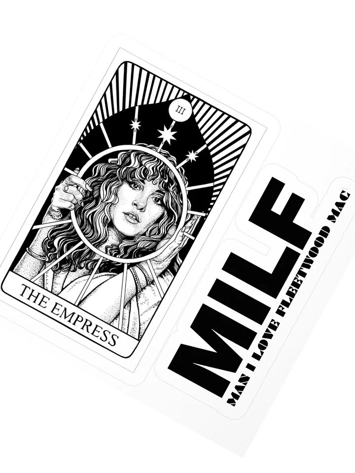 Stevie Nicks Empress Tarot Card Stickers product image (2)