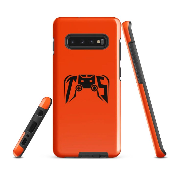 Tough Logo Case for Samsung® (Red-Orange) product image (2)