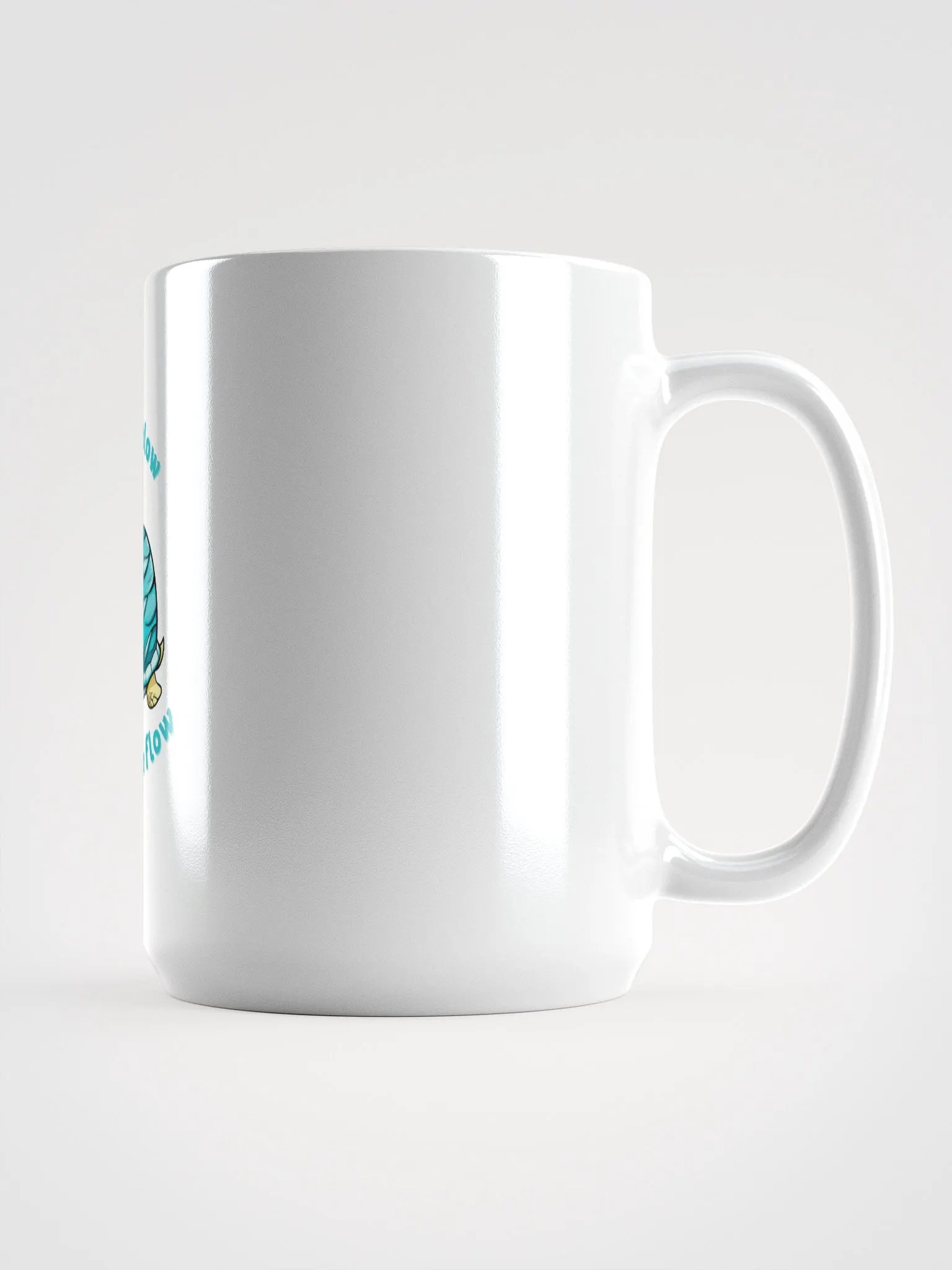 Flowing Turtle White Glossy Mug product image (1)