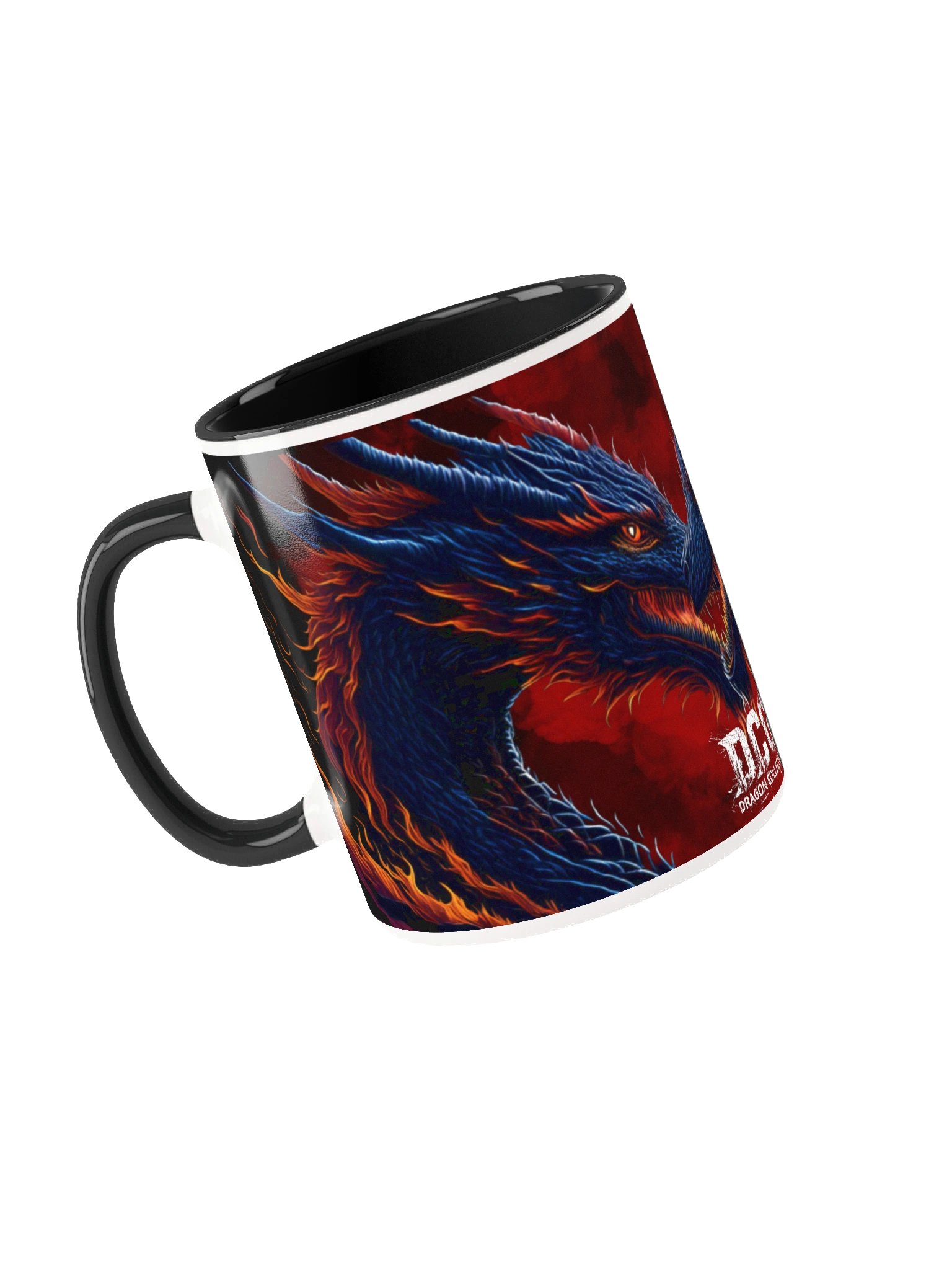 Fiery Dragon Symmetry Ceramic Mug product image (9)