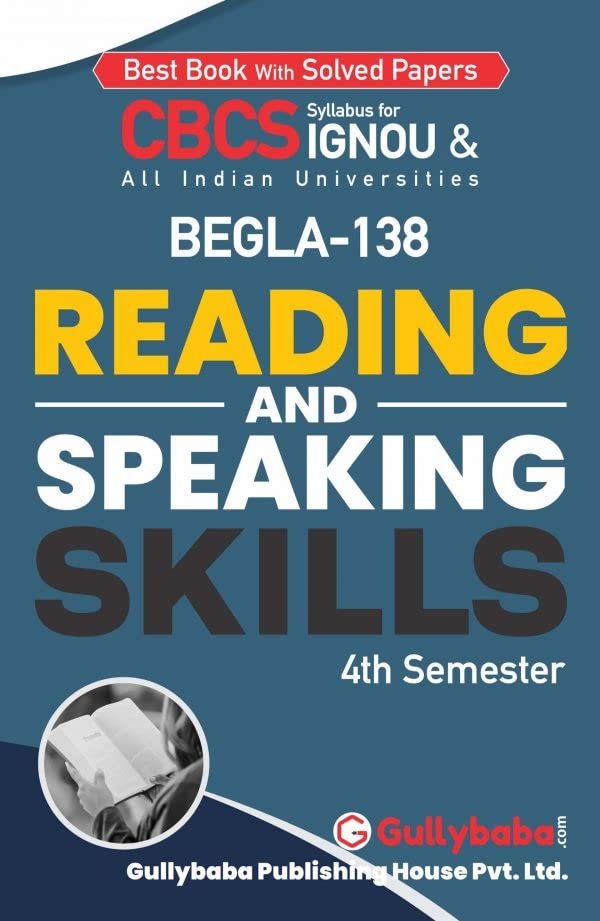 IGNOU BEGLA-138 Reading And Speaking Skills product image (1)