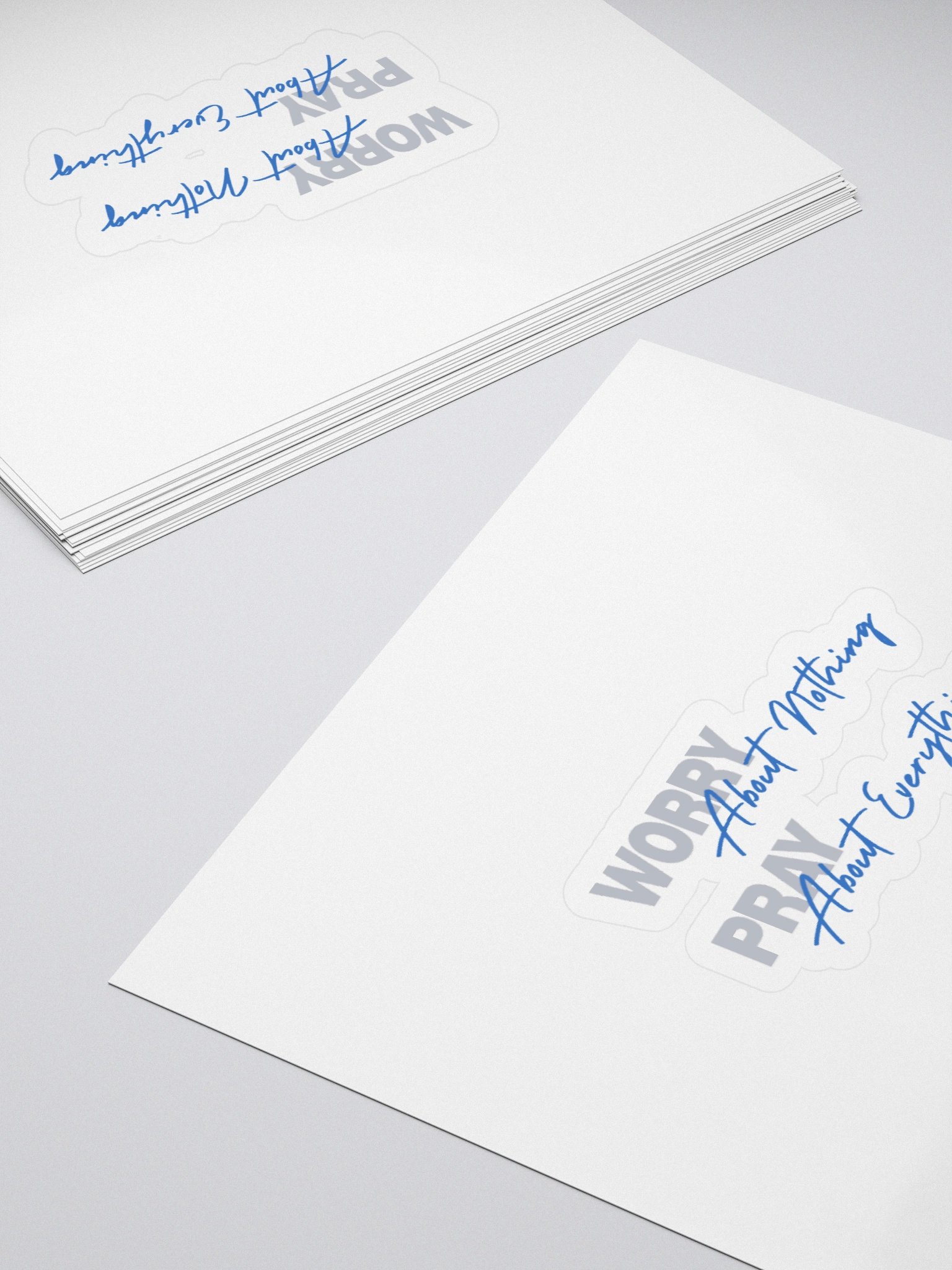 Worry about nothing, Pray about everything product image (4)