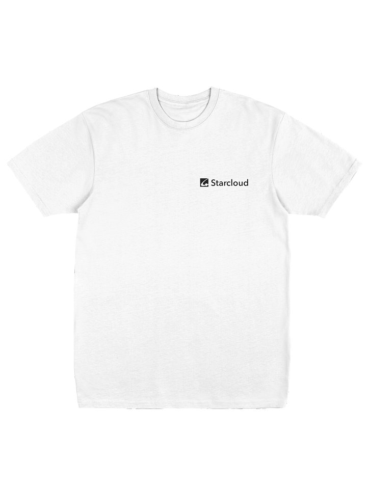Starcloud t-shirt with back print product image (1)