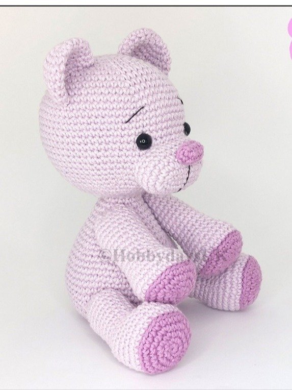 UK Pattern - Amigurumi Crochet Bear product image (4)