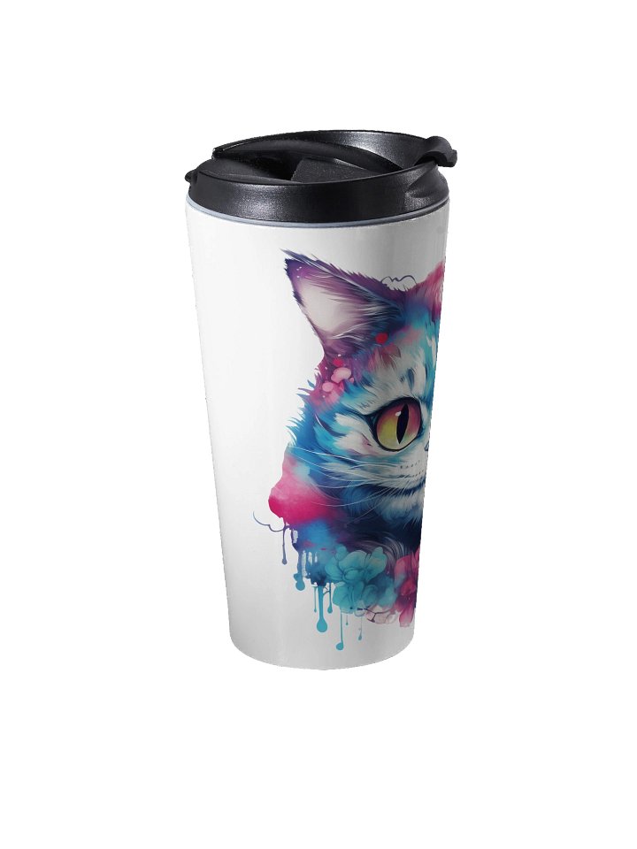 Psychedelic Paws Travel Mug product image (2)