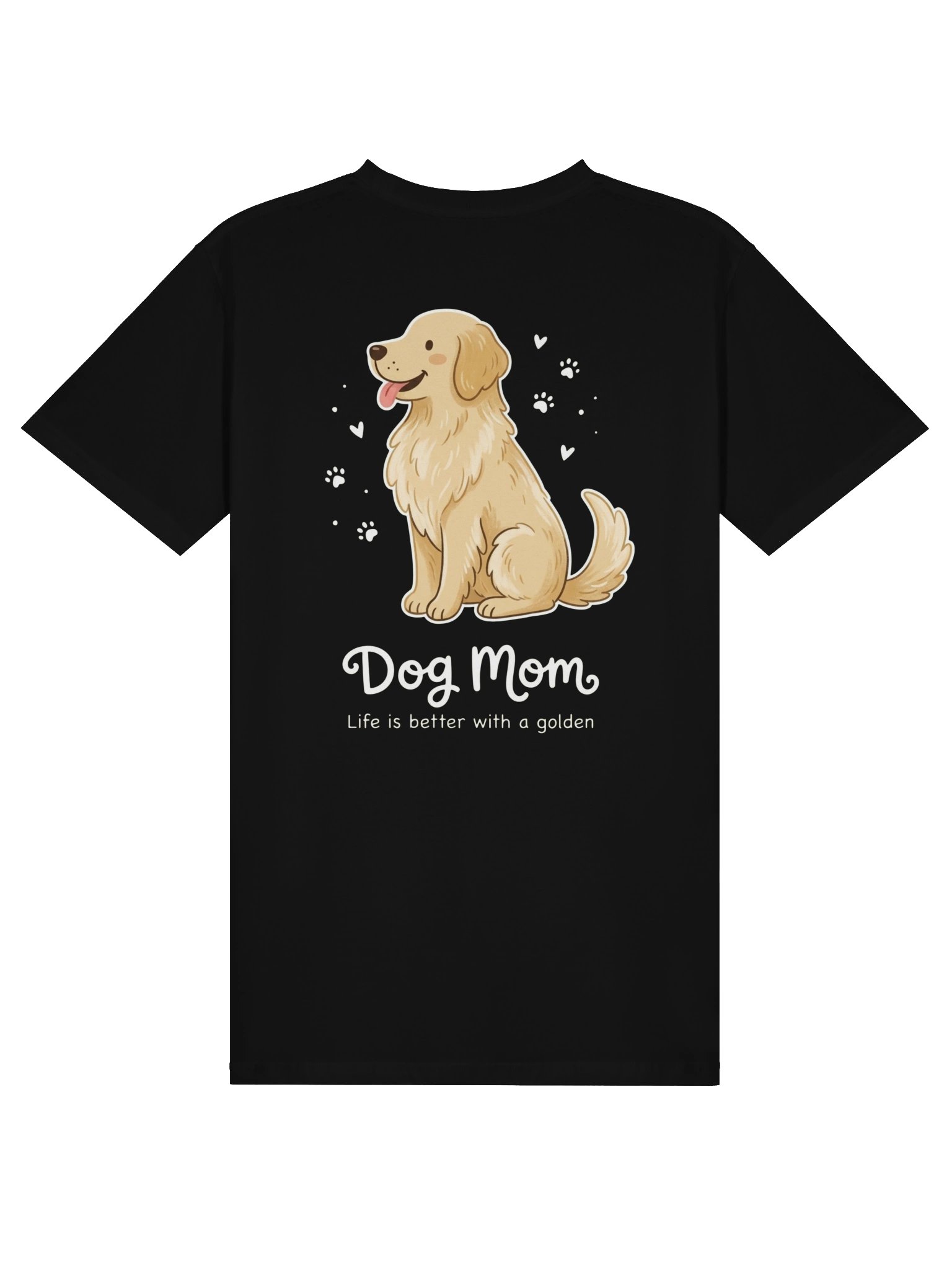 Dog Mom Golden Retriever T-Shirt | Cute Dog Lover Gift product image (1)