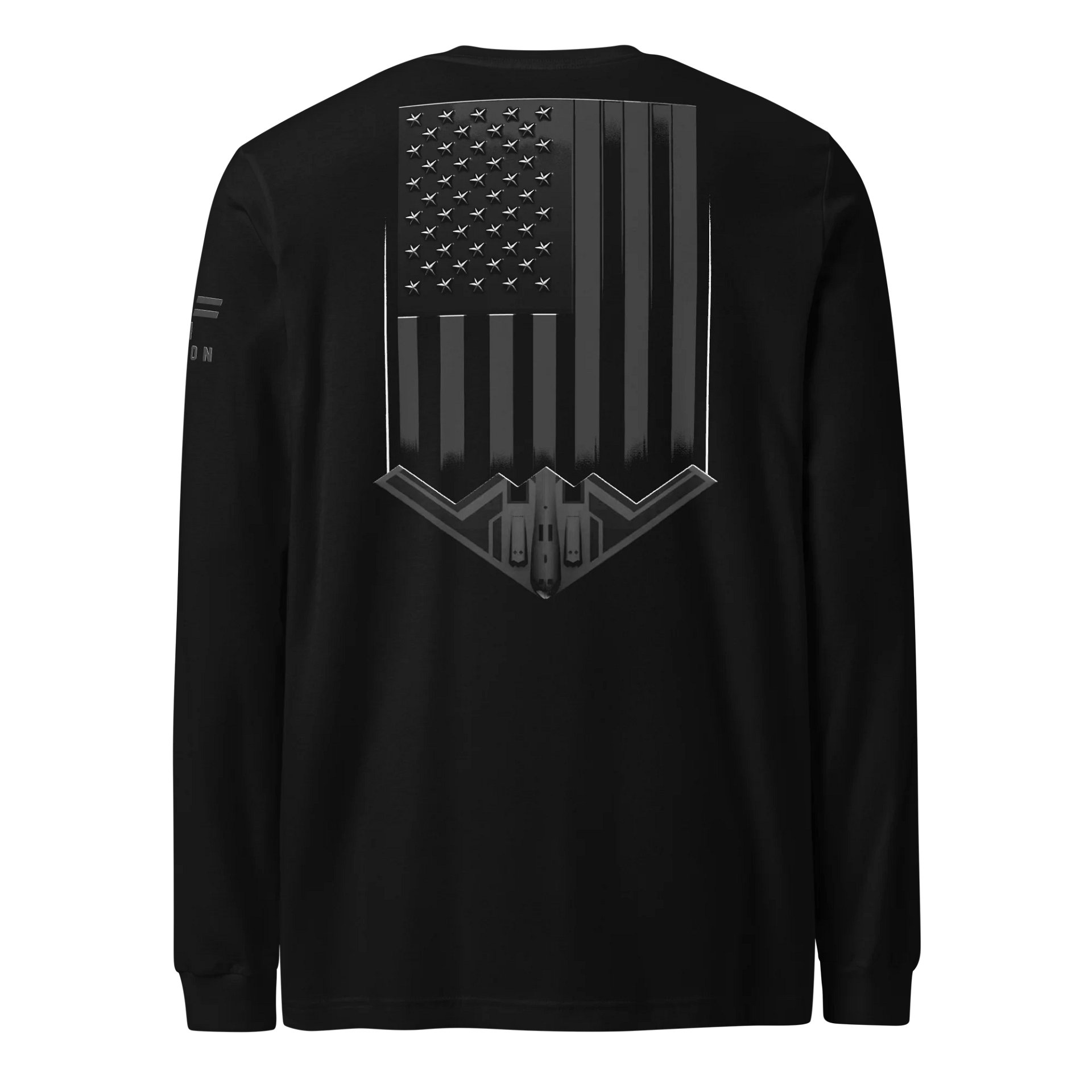 Stealth Bomber Flag Long Sleeve product image (1)