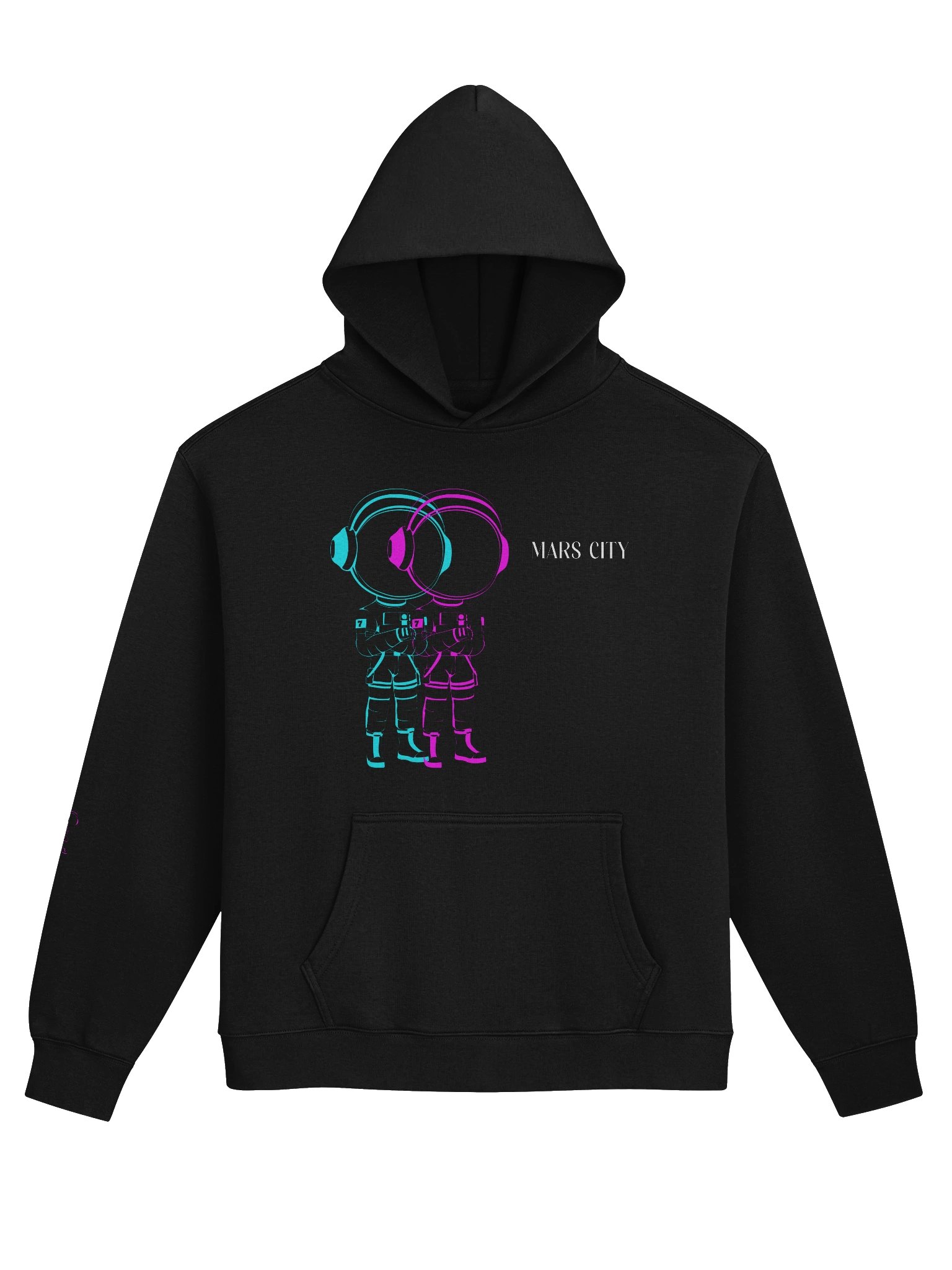 Mars City Double Logo Outline Miami Vice Edition product image (1)