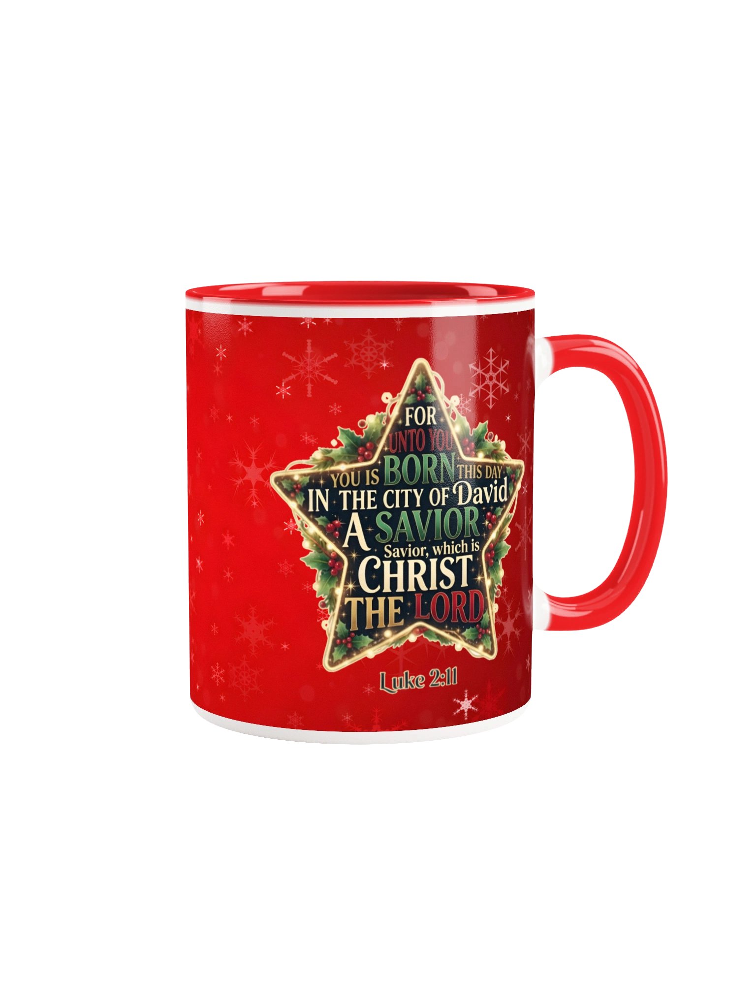 Luke 2:11 Christmas Star Candle product image (1)