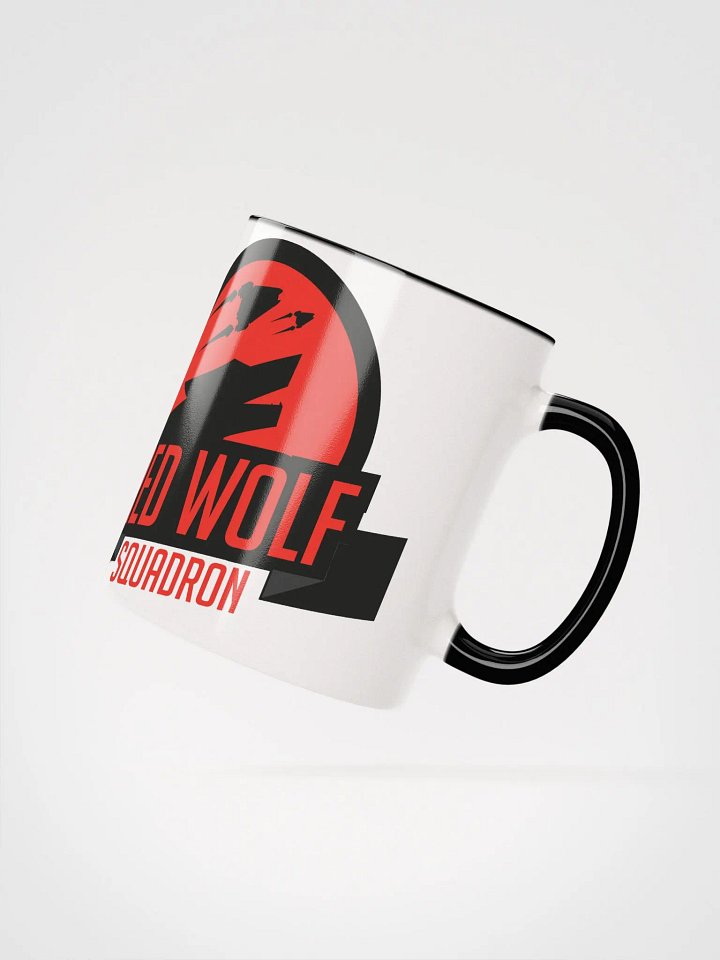 Red Wolf Squadron Accent Mug product image (2)