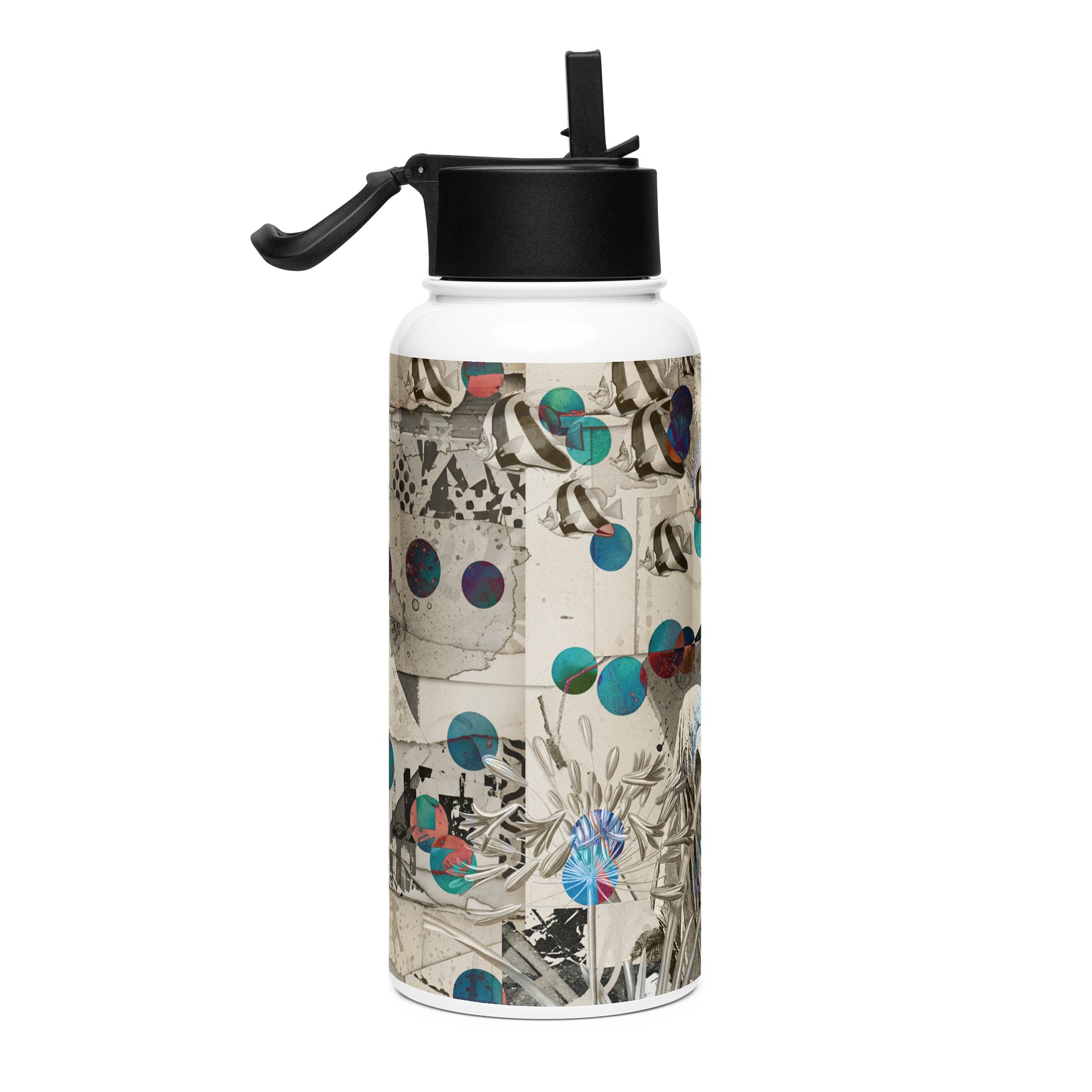 Sueño de Luna (Moon Dream) by Edward Martin Stainless Steel Water Bottle product image (4)