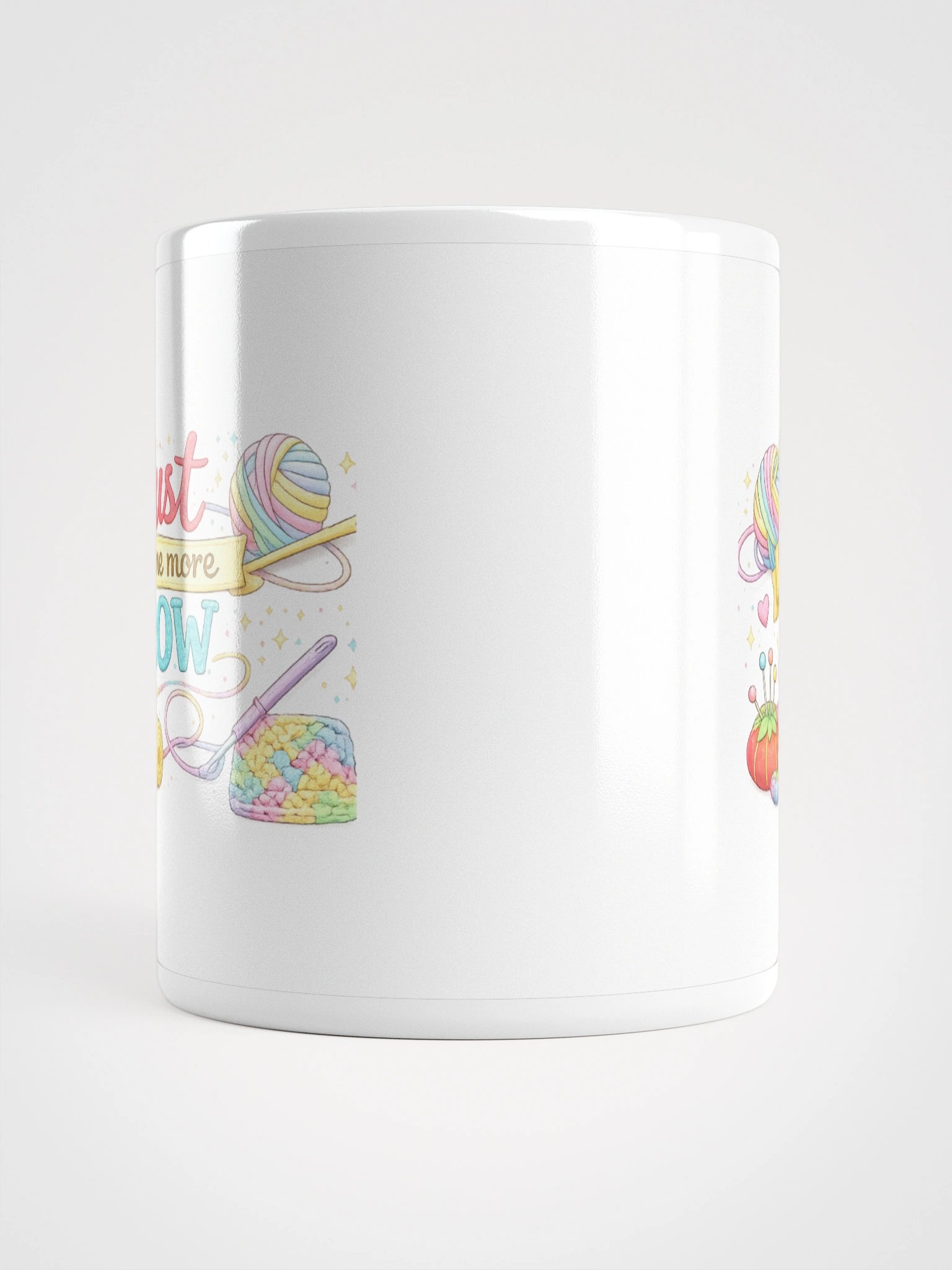Just one more row Mug product image (3)