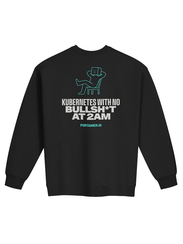 Portainer Sweatshirt - Kubernetes with no BS product image (2)