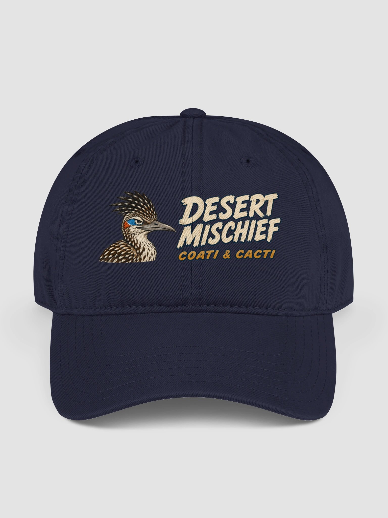 Desert Mischief Roadrunner Graphic Baseball Cap product image (2)