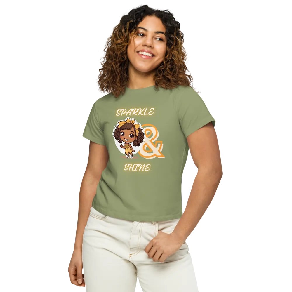 Sparkle & Shine High Waisted Tee product image (6)
