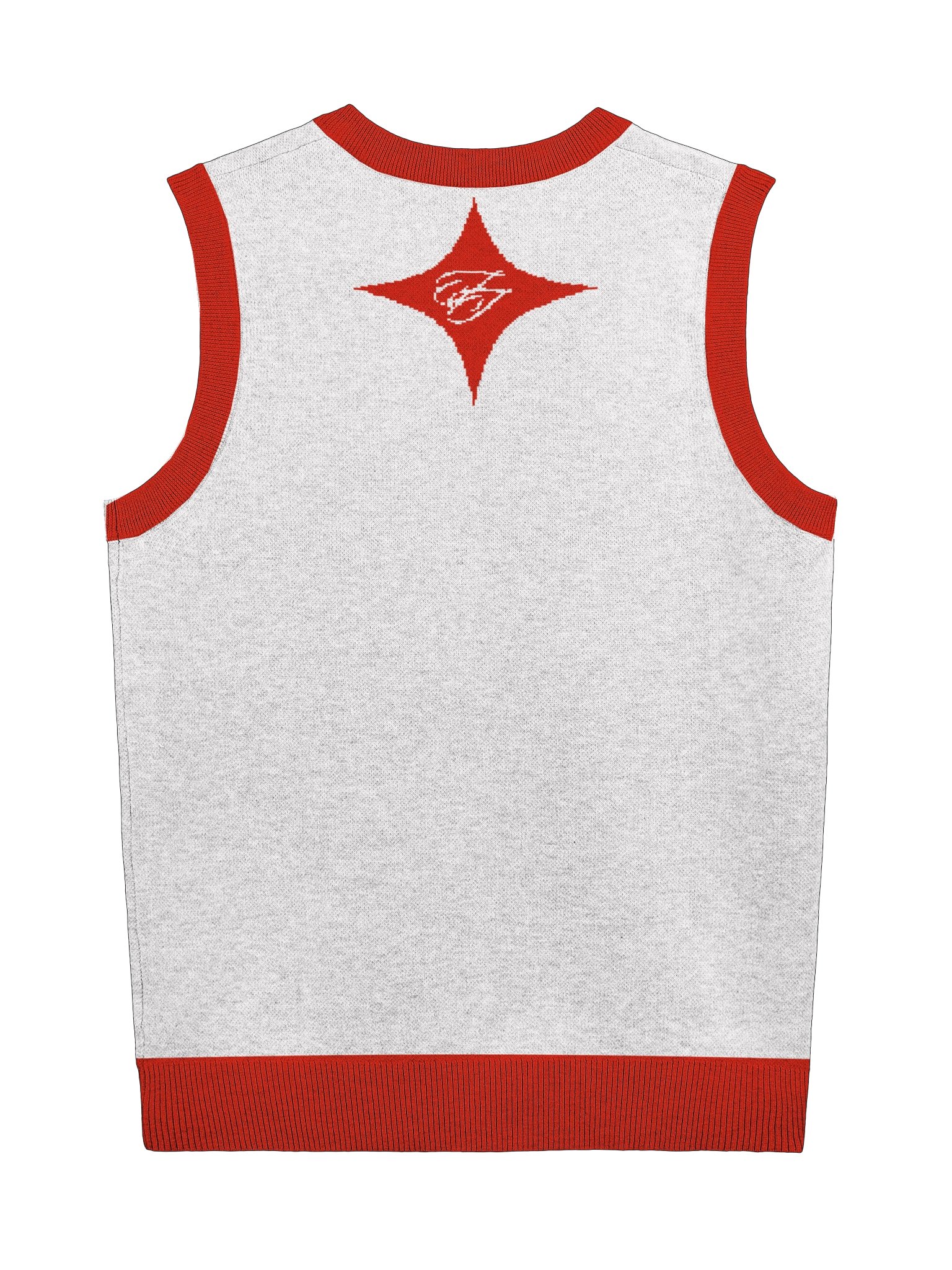 F&F Knitted V-Neck Vest (SC) product image (2)