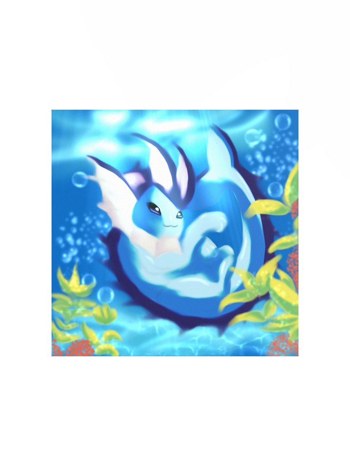 Aquatic Fusion Matte Poster product image (1)