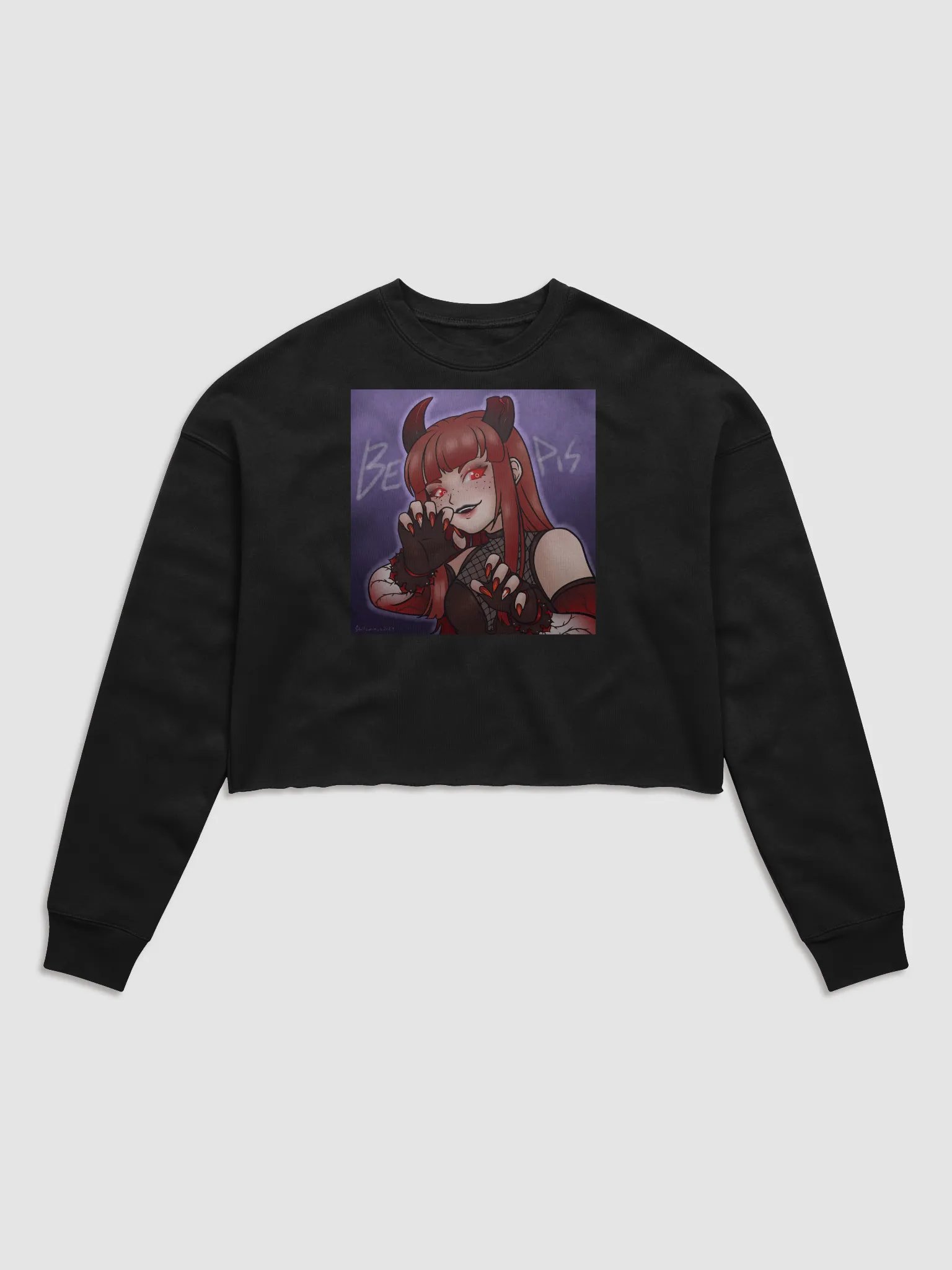 Demonic Cropped Sweater product image (1)