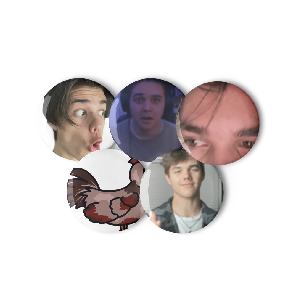 Bradenrds Emotes Pin Set product image (2)