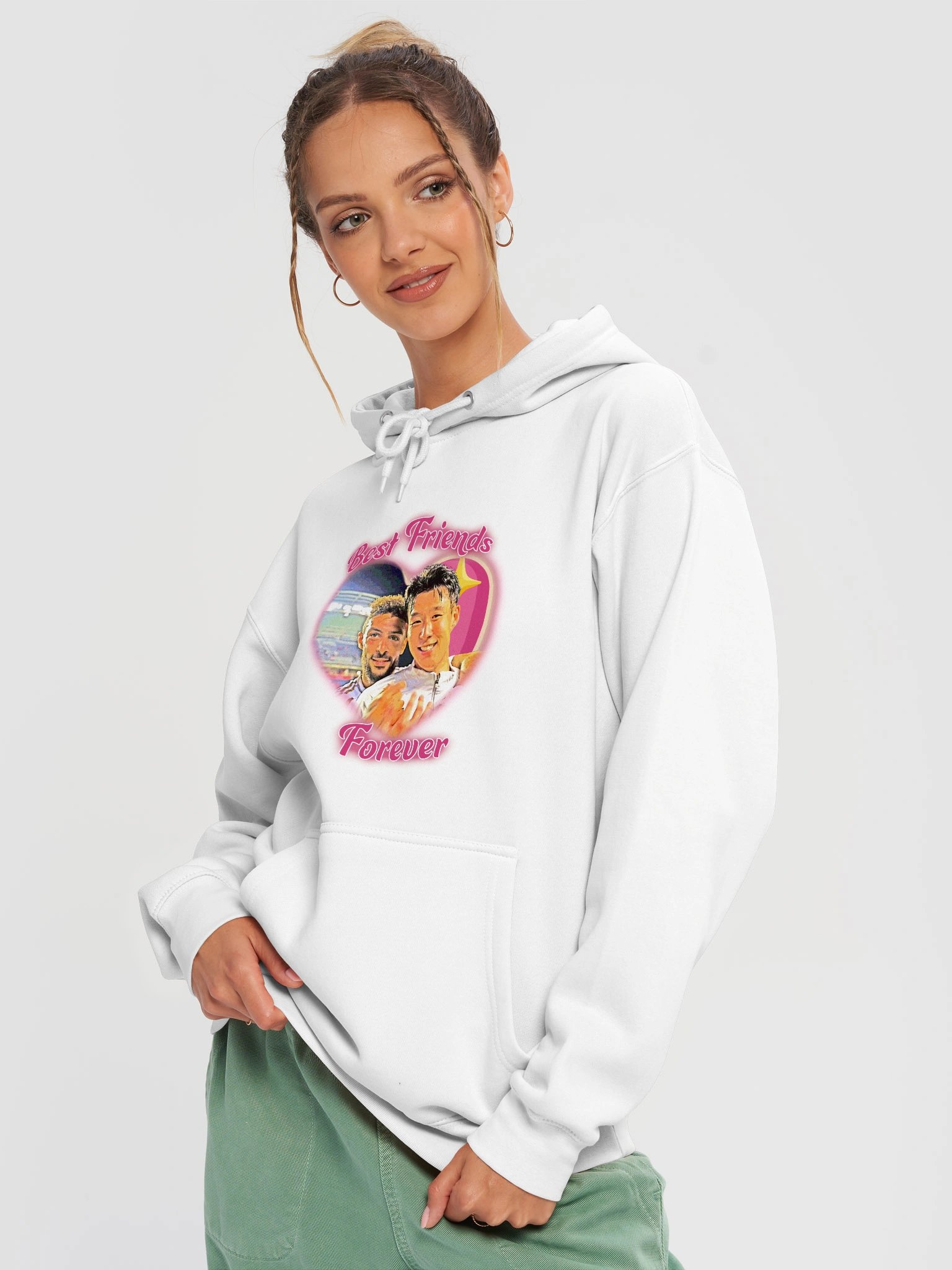 Son Heung-min / Denis Bouanga BFF Hoodie product image (6)