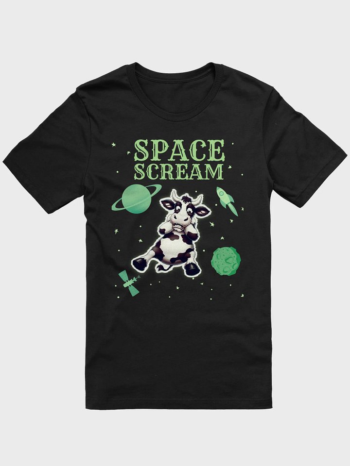 SPACE SCREAM - COTTON T-SHIRT product image (1)