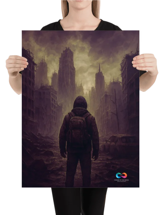 LIMITED EDITION - CINEMATIC ART POSTER – DYSTOPIAN FUTURE #004 product image (2)