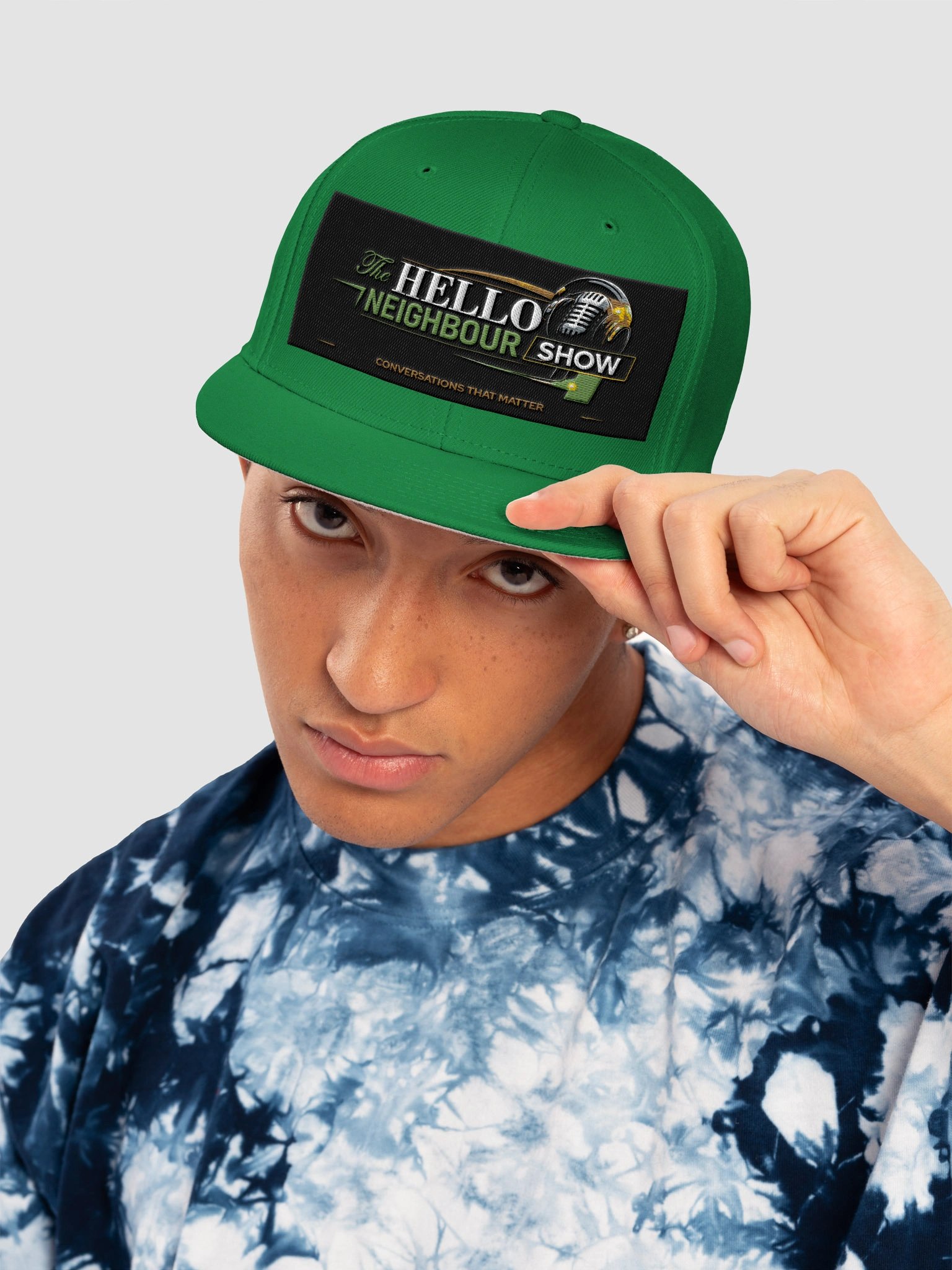 The Hello Neighbour Podcast Embroidered Logo Otto Cap product image (20)