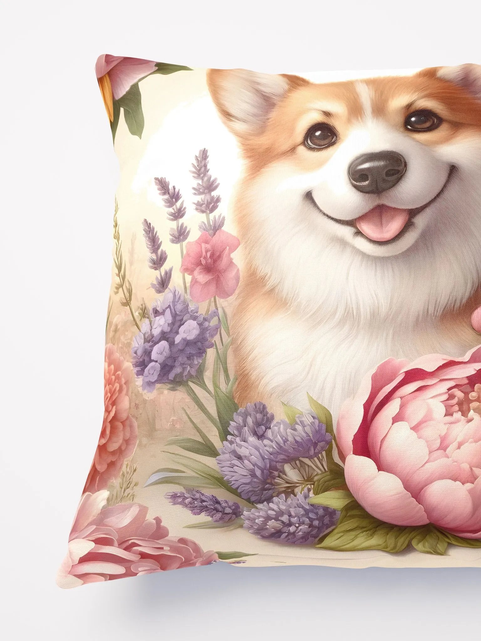 Joyful Corgi in Bloom product image (6)
