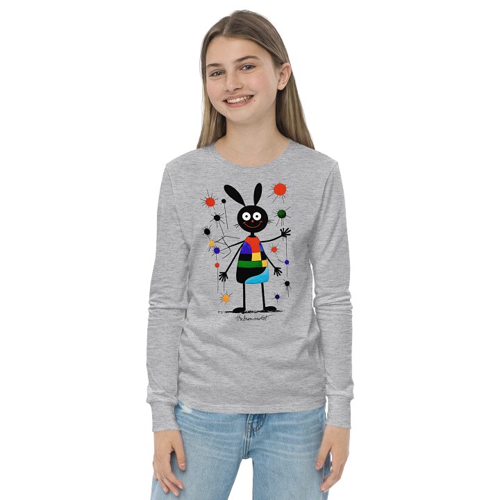 Bella+Canvas Youth Long Sleeve T-Shirt product image (2)