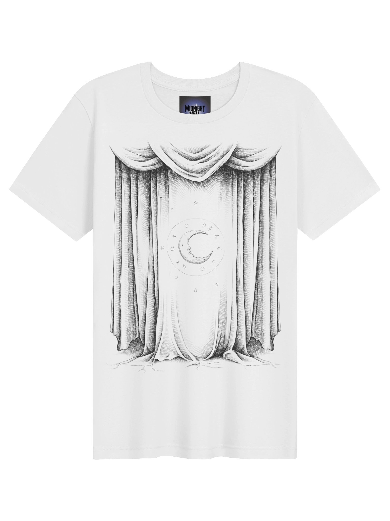 Midnight Veil Parted Veil T-Shirt product image (1)