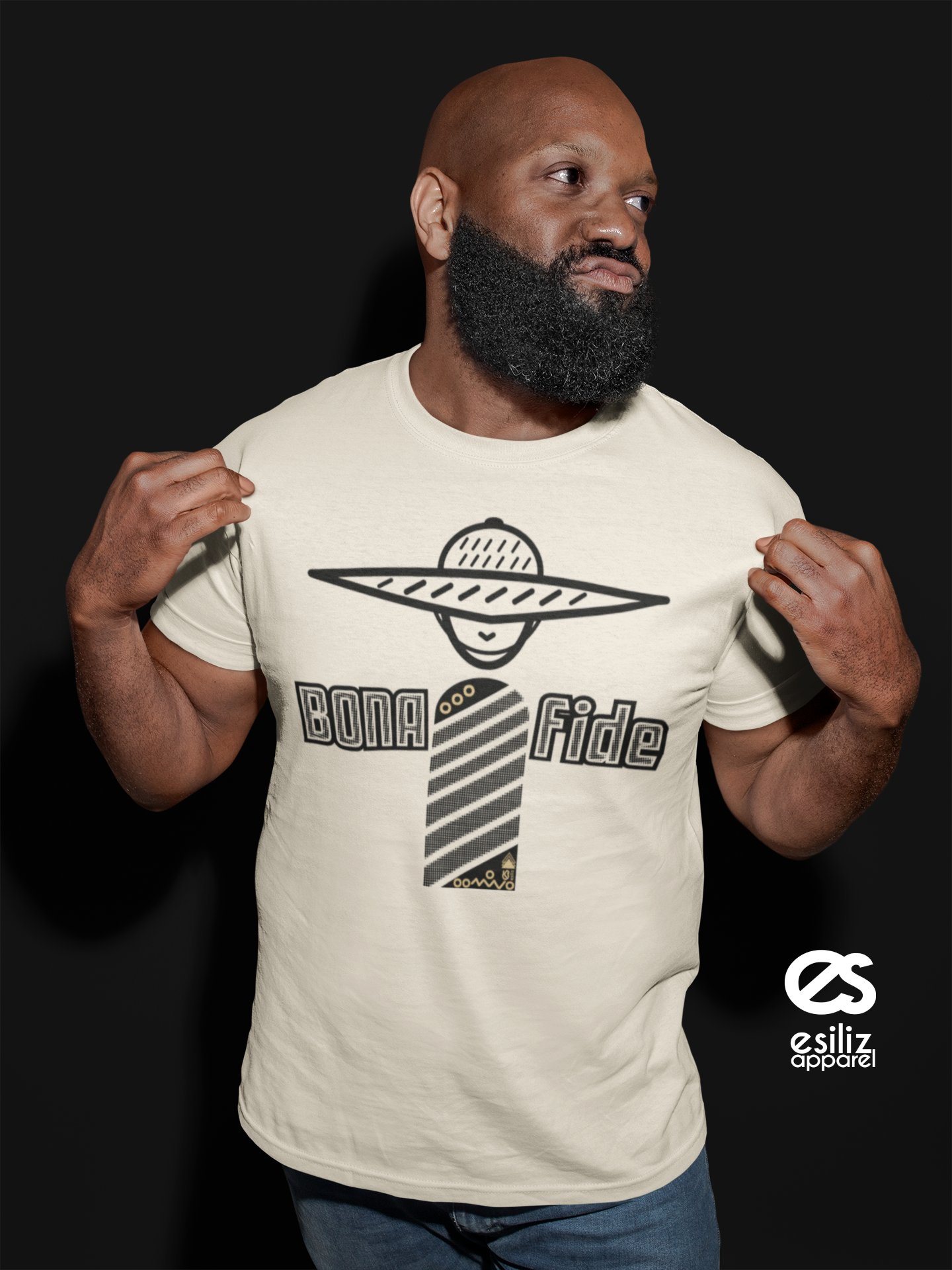 es BONA fide Mono T-shirt product image (8)