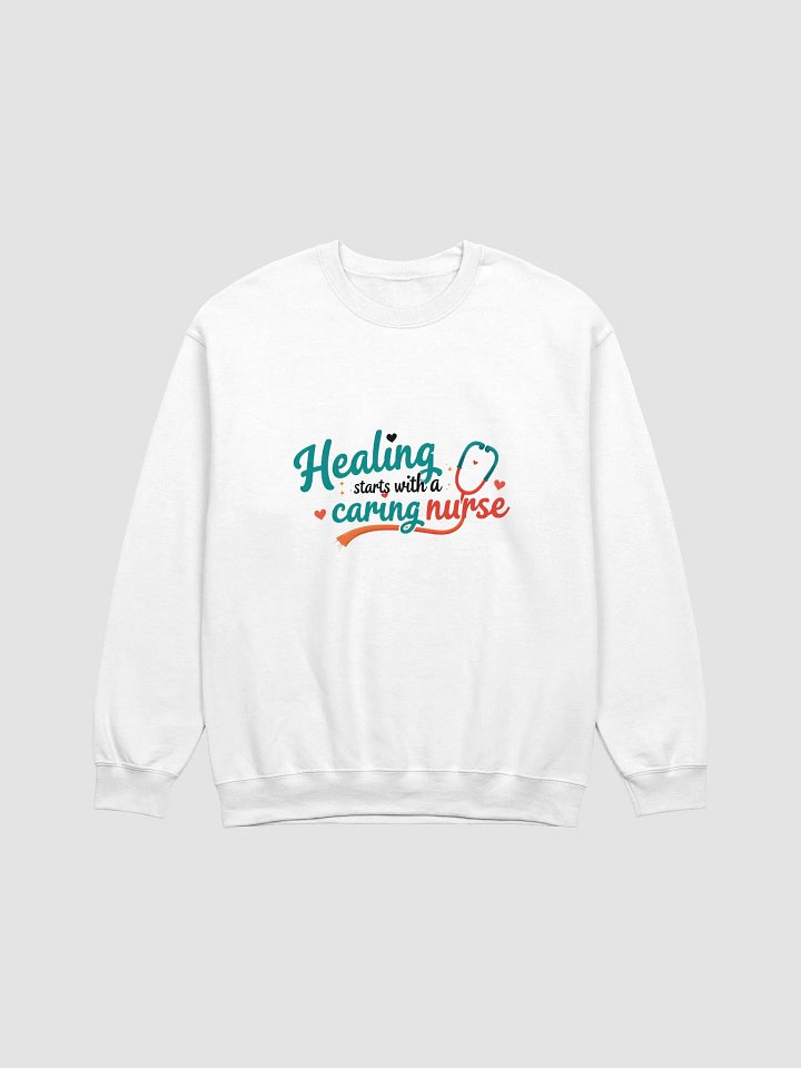 Healing Nurse Tribute Crewneck Sweatshirt product image (2)