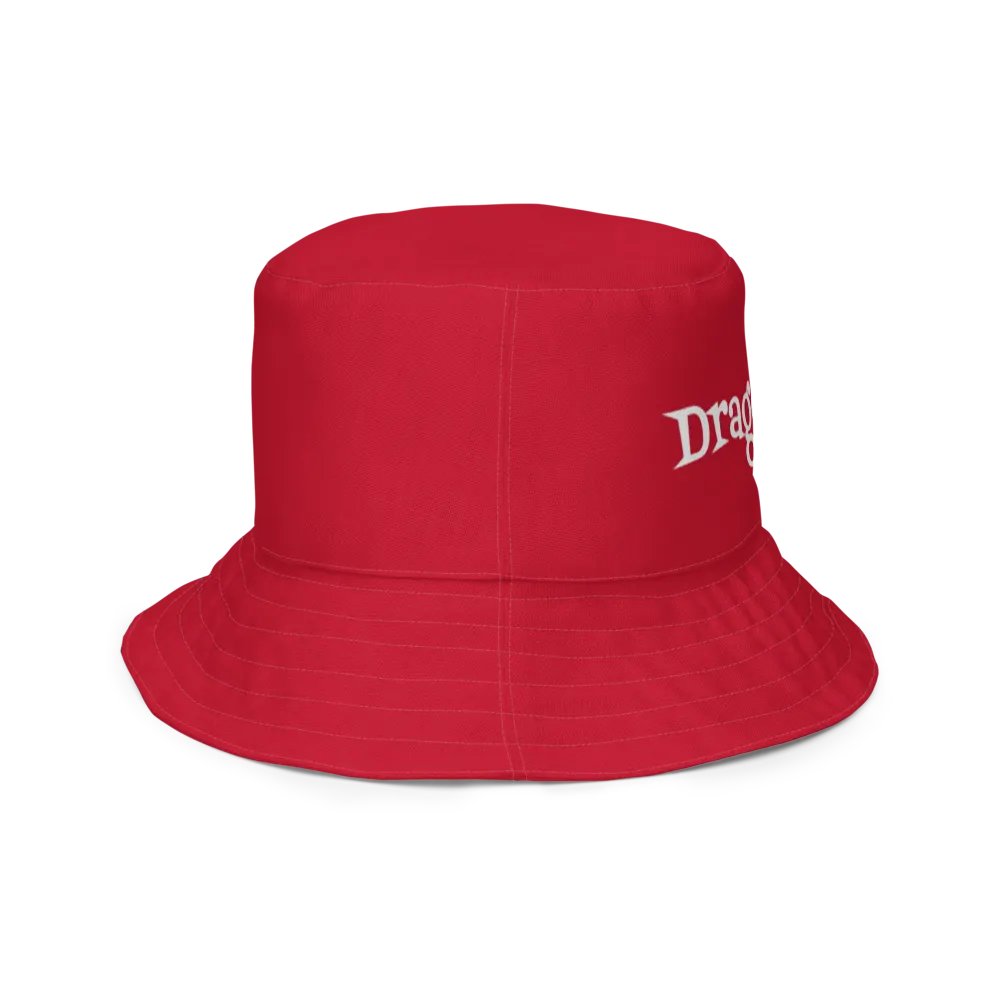 DragonGem Red Reversible Bucket Hat product image (8)