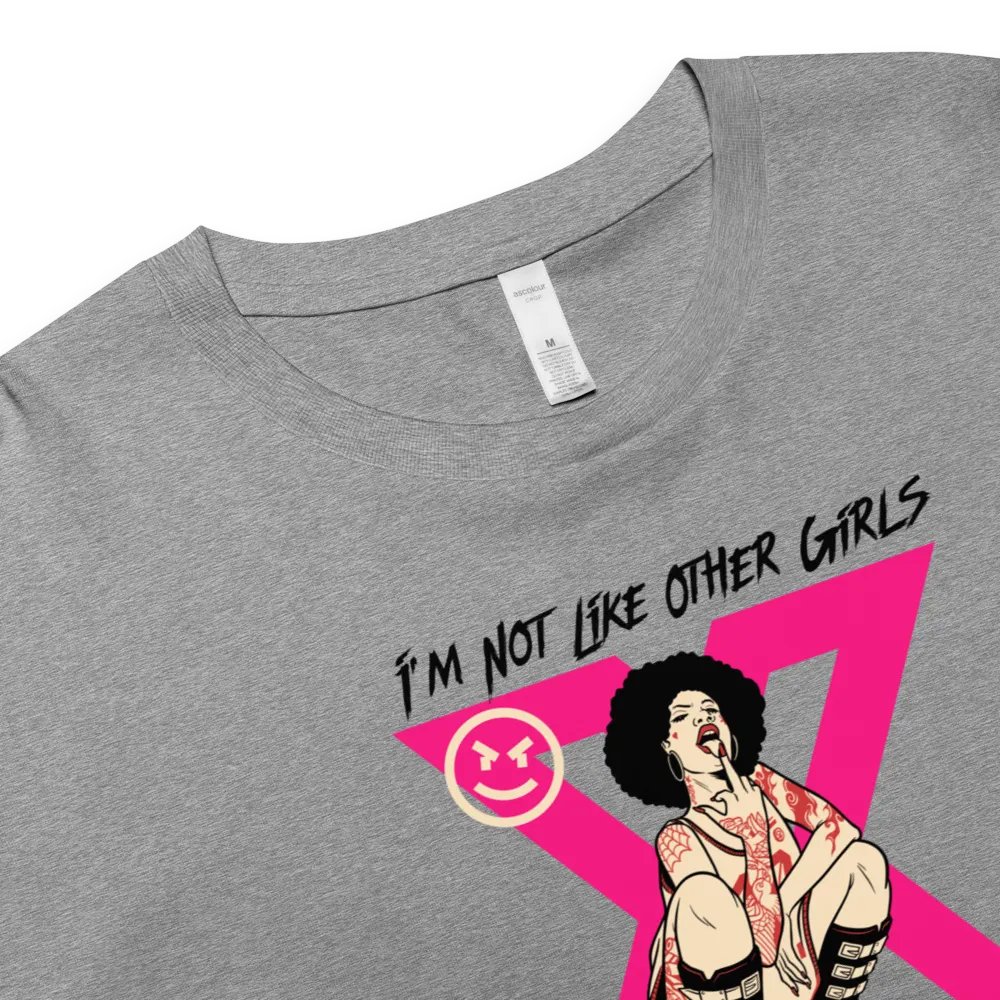 Not Like Other Girls Womans Crop Top-Afro Anne product image (4)