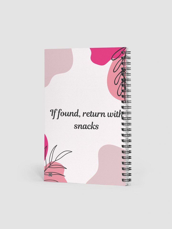 Floral Dreams Spiral Writing Notebook product image (2)