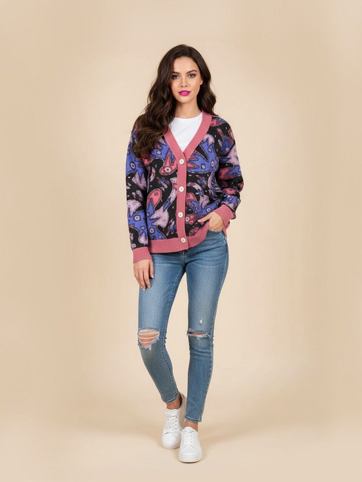 Vibrant Fusion Knit Cardigan product image (1)