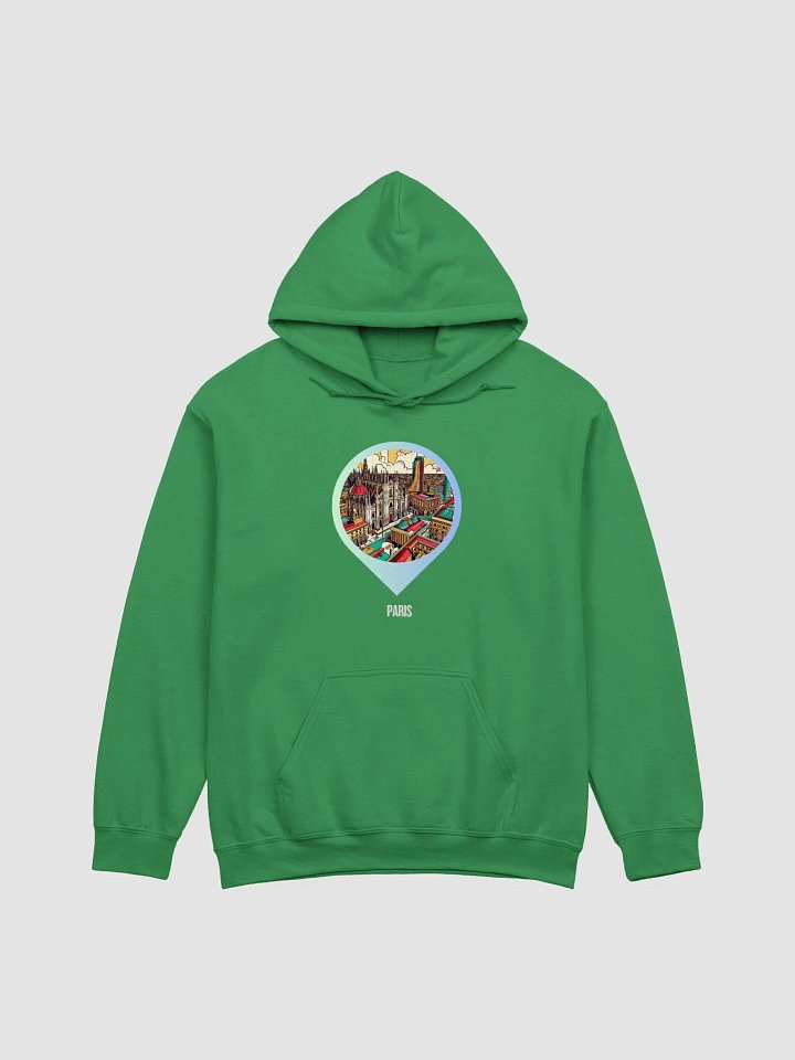 Gildan Classic Hoodie | AI desain paris city product image (2)
