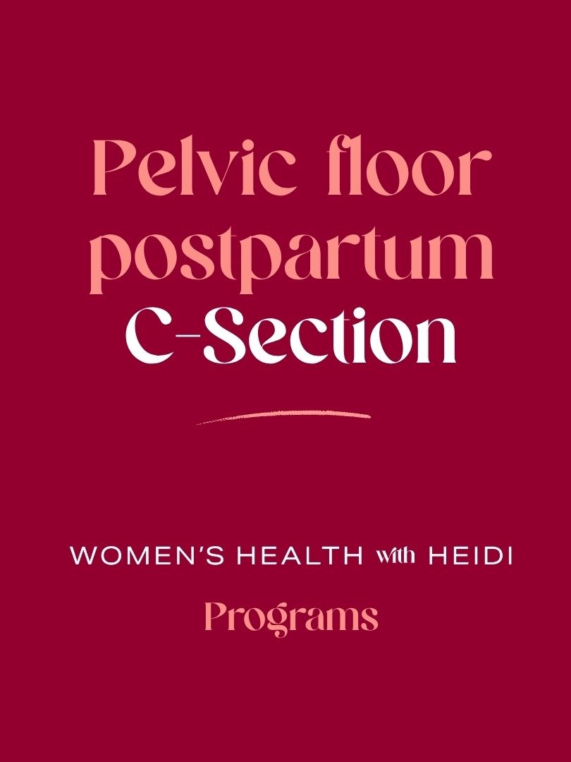 Pelvic Floor Postpartum: C-Section product image (1)