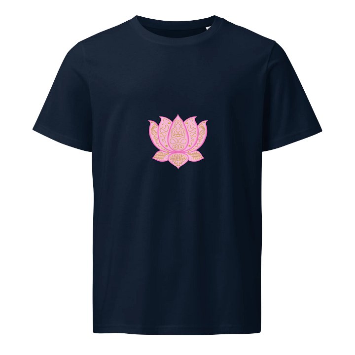 Golden Lotus Eye Unisex Organic Tee product image (1)