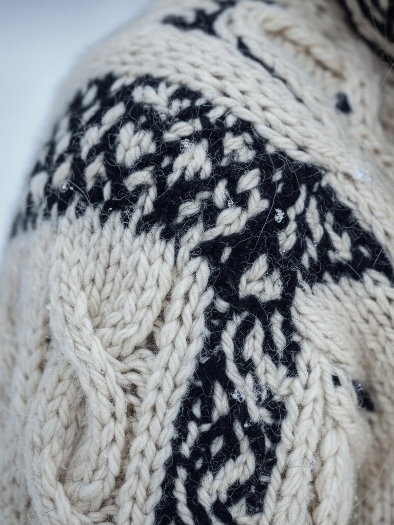 Nordic Winter Hooded Knit Cardigan product image (3)