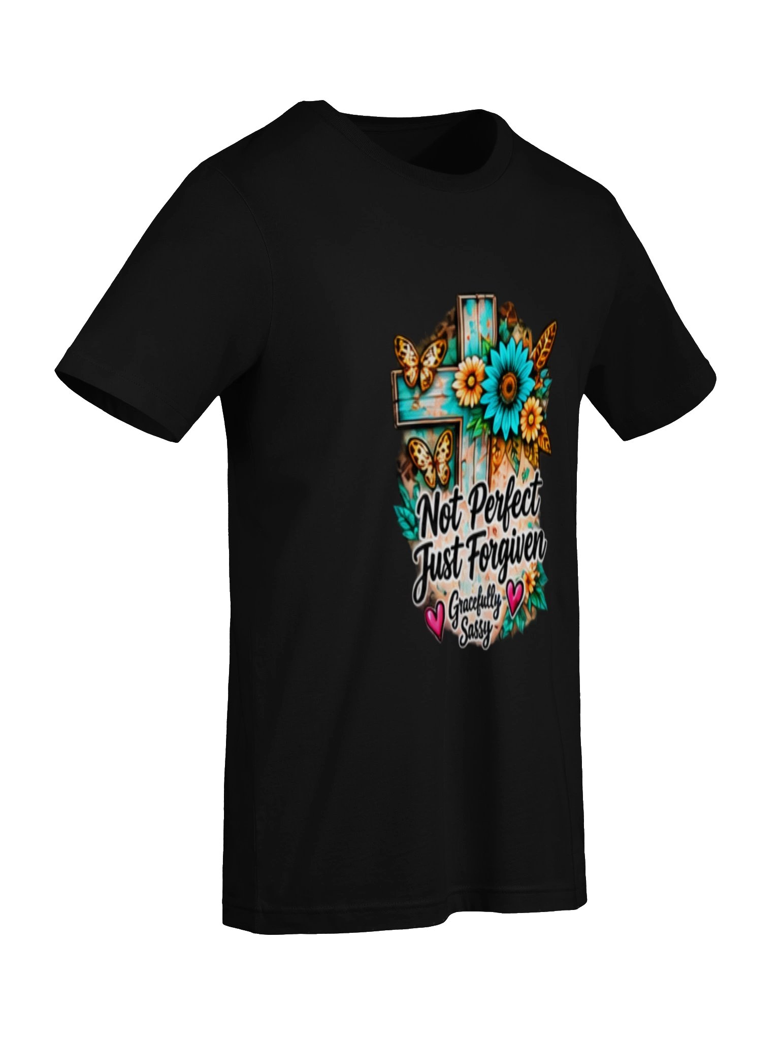 Not Perfect, Just Forgiven - Faith Graphic Tee product image (21)