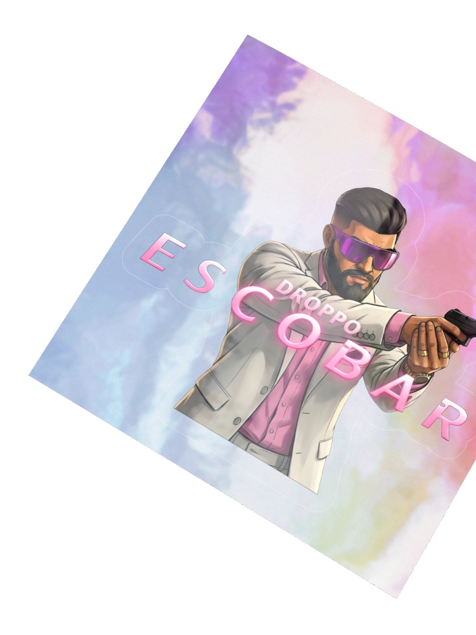 Droppo Escobar 007 Pose Sticker product image (2)