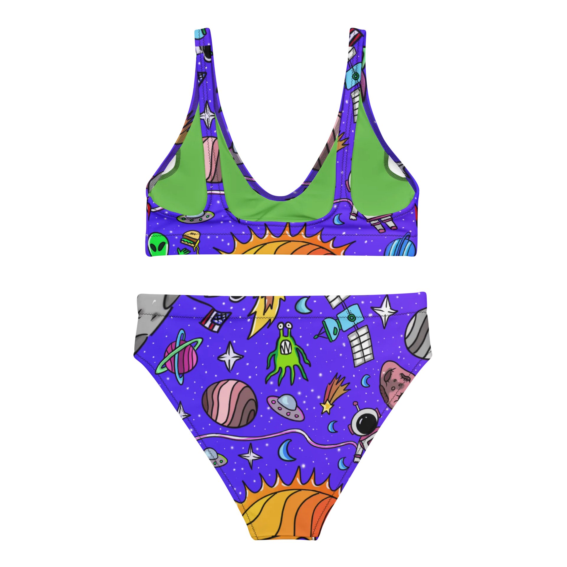 Outer Space Bikini (High Waist) product image (2)