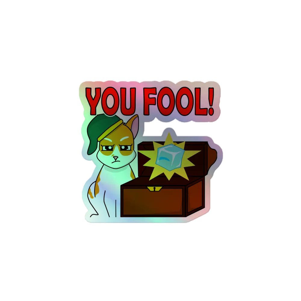 You Fool Sticker product image (1)