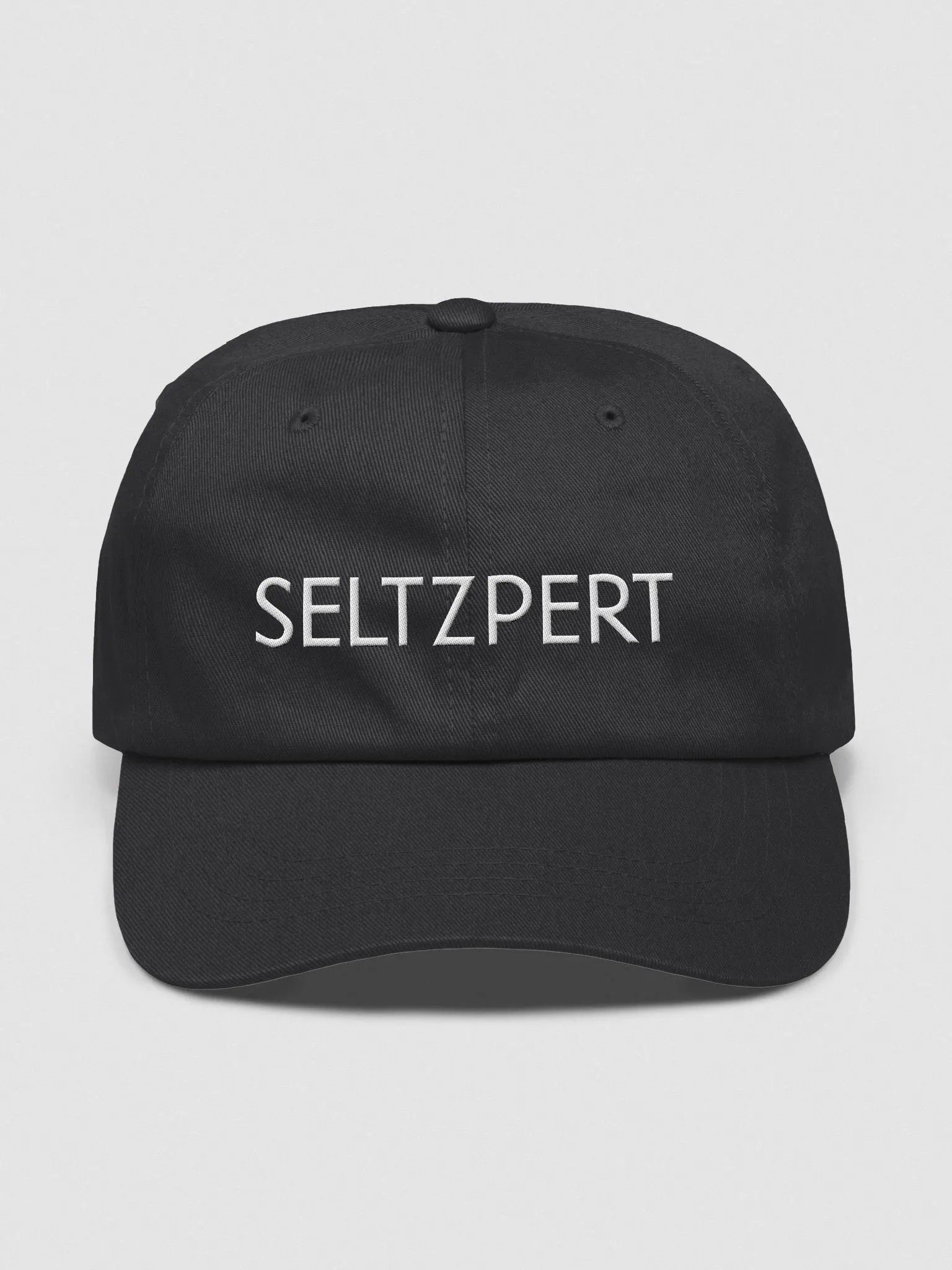 Seltzpert Dad Cap (Black) product image (1)