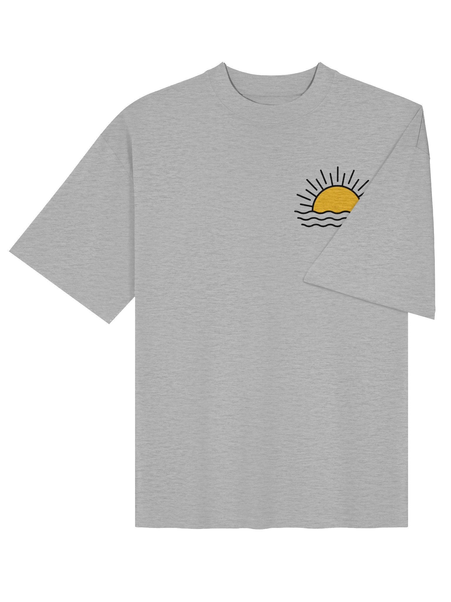 Sunrise Unisex Oversized Tee product image (5)