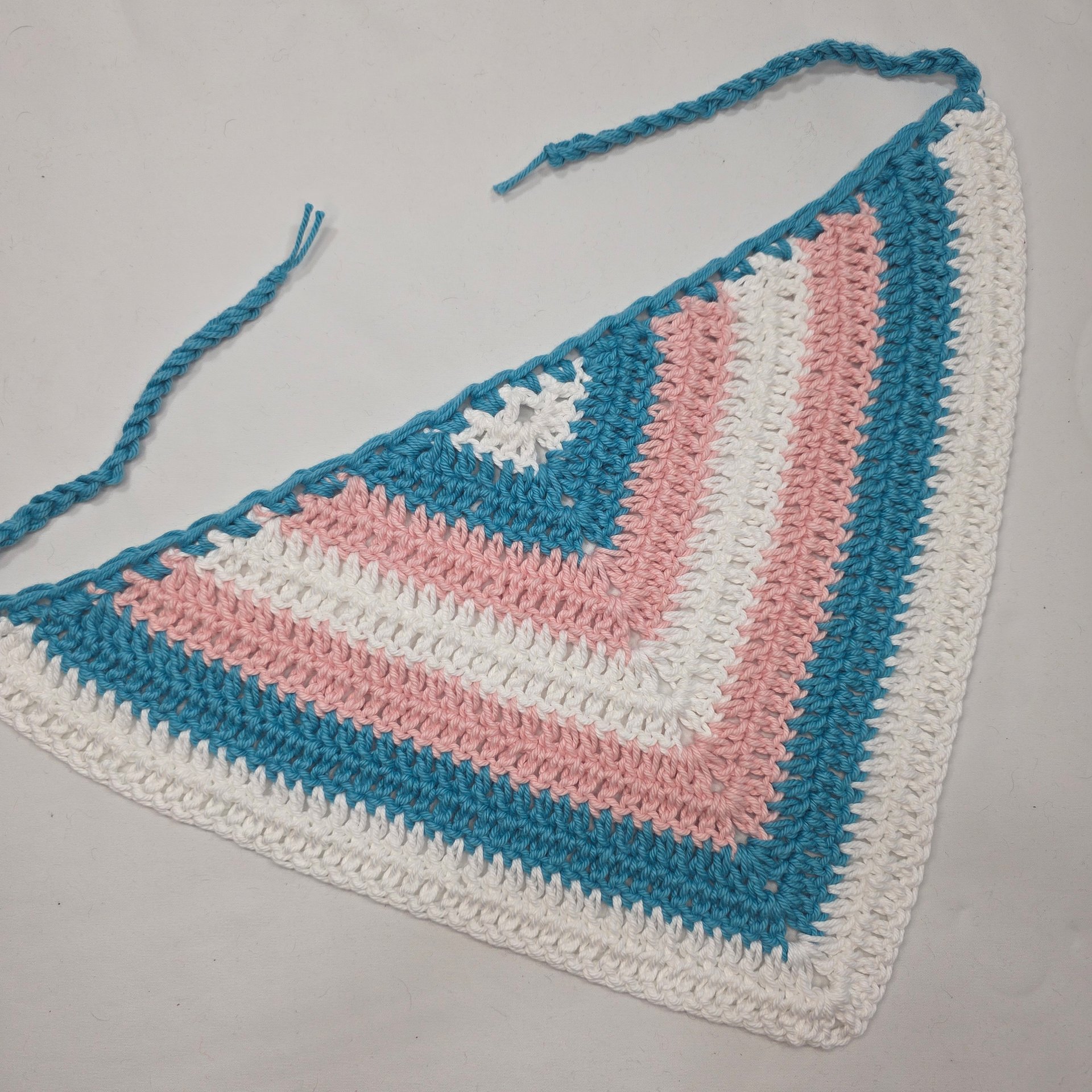 Crochet Pride Bandanas: Handmade Cotton Festival Accessory product image (11)